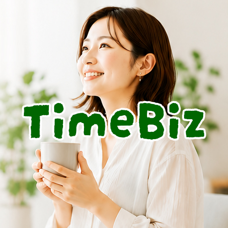 タイムビズのLINE友だち追加画面で使用される画像